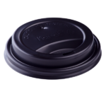 [1,000 ct] 10-24 oz Paper Coffee Cup Lids | 90 mm | Black - Image 5