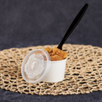[1,000 ct] 4 oz Food Container Lids | PP | 76 mm - Image 4