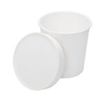[1,000 ct] Paper Food Container Lids | 96 mm - Image 4