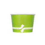 [1,000 ct] 16 oz Paper Food Containers | 112 mm | Green - Image 4