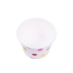 [1,000 ct] 12 oz Paper Food Containers | 100 mm | Dots Print - Image 6