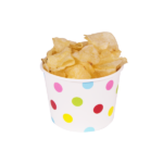 [1,000 ct] 12 oz Paper Food Containers | 100 mm | Dots Print - Image 8
