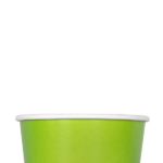 [1,000 ct] 12 oz Paper Food Containers | 100 mm | Green - Image 3