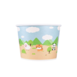 [1,000 ct] 12 oz Paper Food Containers | 100 mm | Safari Print - Image 6