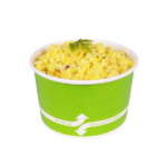 [1,000 ct] 16 oz Paper Food Containers | 112 mm | Green - Image 2