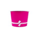[1,000 ct] 16 oz Paper Food Containers | 112 mm | Pink - Image 2