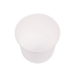 [1,000 ct] 16 oz Paper Food Containers | 112 mm | White - Image 3