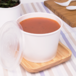 [1,000 ct] 16 oz Paper Food Containers | 112 mm | White