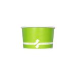 [600 ct] 20 oz Paper Food Containers | 127 mm | Green - Image 3