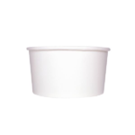 [600 ct] 24 oz Paper Food Containers | 142 mm | White - Image 2