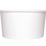 [600 ct] 24 oz Paper Food Containers | 142 mm | White - Image 11