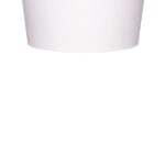 [600 ct] 28 oz Paper Food Containers | 142 mm | White - Image 6