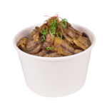 [600 ct] 28 oz Paper Food Containers | 142 mm | White - Image 11