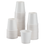 [2,000 ct] 2 oz Paper Food Containers | 51 mm | White - Image 2