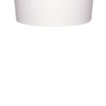 [600 ct] 32 oz Paper Food Containers | 142 mm | White - Image 3