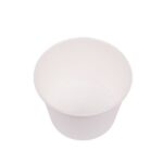 [600 ct] 32 oz Paper Food Containers | 142 mm | White - Image 4