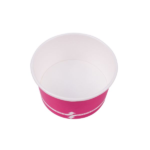 [1,000 ct] 4 oz Paper Food Containers | 76 mm | Pink - Image 6
