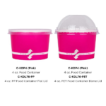[1,000 ct] 4 oz Paper Food Containers | 76 mm | Pink - Image 10