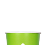 [1,000 ct] 5 oz Paper Food Containers | 87 mm | Green - Image 3