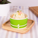 [1,000 ct] 5 oz Paper Food Containers | 87 mm | Green