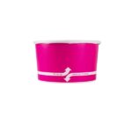 [1,000 ct] 5 oz Paper Food Containers | 87 mm | Pink - Image 2