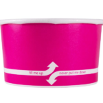 [1,000 ct] 5 oz Paper Food Containers | 87 mm | Pink - Image 4