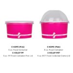 [1,000 ct] 5 oz Paper Food Containers | 87 mm | Pink - Image 10