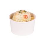 [1,000 ct] 5 oz Paper Food Containers | 87 mm | White - Image 3