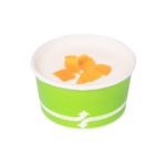 [1,000 ct] 6 oz Paper Food Containers | 96 mm | Green - Image 8