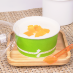 [1,000 ct] 6 oz Paper Food Containers | 96 mm | Green