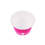 [1,000 ct] 8 oz Paper Food Containers | 95 mm | Pink - Image 3
