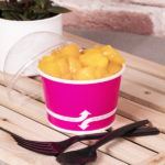 [1,000 ct] 8 oz Paper Food Containers | 95 mm | Pink