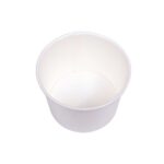 [1,000 ct] 8 oz Paper Food Containers | 95 mm | White - Image 4