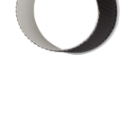 [500 ct] 8 oz Paper Coffee Cups | Ripple | 80 mm | Black - Image 6