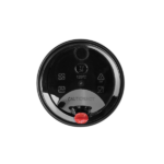 [1,000 ct] Plastic Dome Sip Lids | 90 mm | For 16/24 oz Tall Premium PP Cups | Black - Image 8