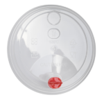 [1,000 ct] Plastic Dome Sip Lids | 90 mm | For 16/24 oz Tall Premium PP Cups | Clear - Image 6