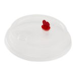 [1,000 ct] Plastic Dome Sip Lids | 90 mm | For 16/24 oz Tall Premium PP Cups | Clear - Image 4