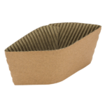 [1,000 ct] Coffee Cup Sleeves, Kraft - Image 2