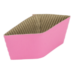[1,000 ct] Coffee Cup Sleeves, Pink - Image 5