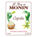 Monin Cupcake Syrup - Plastic Bottle (1L) - Image 2