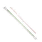 [8,000 ct] Jumbo Straws | Individually Wrapped | Mixed Stripes (0.2" x 7.5") - Image 3