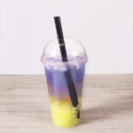 [3,500 ct] 9" Boba Straws (10 mm) | Unwrapped | Black
