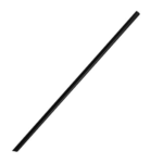 [2,000 ct] 9" Jumbo Straws (5 mm) | Unwrapped | Black - Image 3