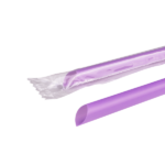 [5,000 ct] Giant Straws | Individually Wrapped | Purple (0.31" x 7.75") - Image 2