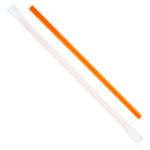 [2,500 ct] Giant Straws | Individually Wrapped | Orange (0.31" x 9") - Image 4