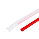 [2,500 ct] Giant Straws | Individually Wrapped | Red (0.31" x 9") - Image 2