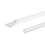 [2,000 ct] Jumbo Straws | Individually Wrapped | Clear (0.2" x 7.75") - Image 2