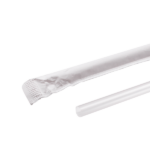 [2,000 ct] Jumbo Straws | Individually Wrapped | Clear (0.2" x 10.25") - Image 2