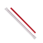 [7,500 ct] Giant Straws | Individually Wrapped | Red (0.31" x 7.75") - Image 3