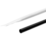 [10,000 ct] Stir Straws | Individually Wrapped | Black (5.75") - Image 2